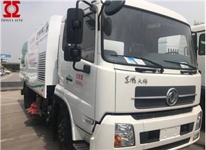 Cluiche ar líne Truck Sweeper Bóthair