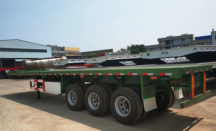An tSín Díol Te 3 Acastóra Coimeádán Leantóir Flatbed Le Cáilíocht Durable